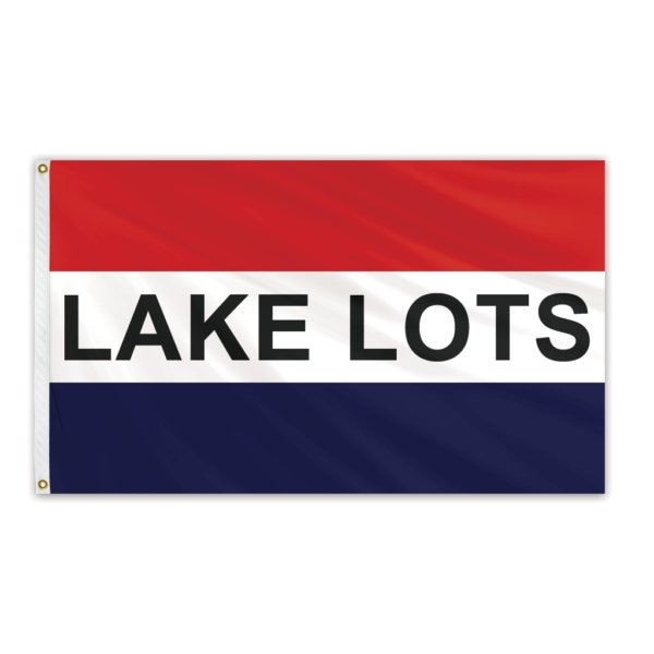 Global Flags Unlimited Lake Lots Message Flag 3'x5' Standard Flag